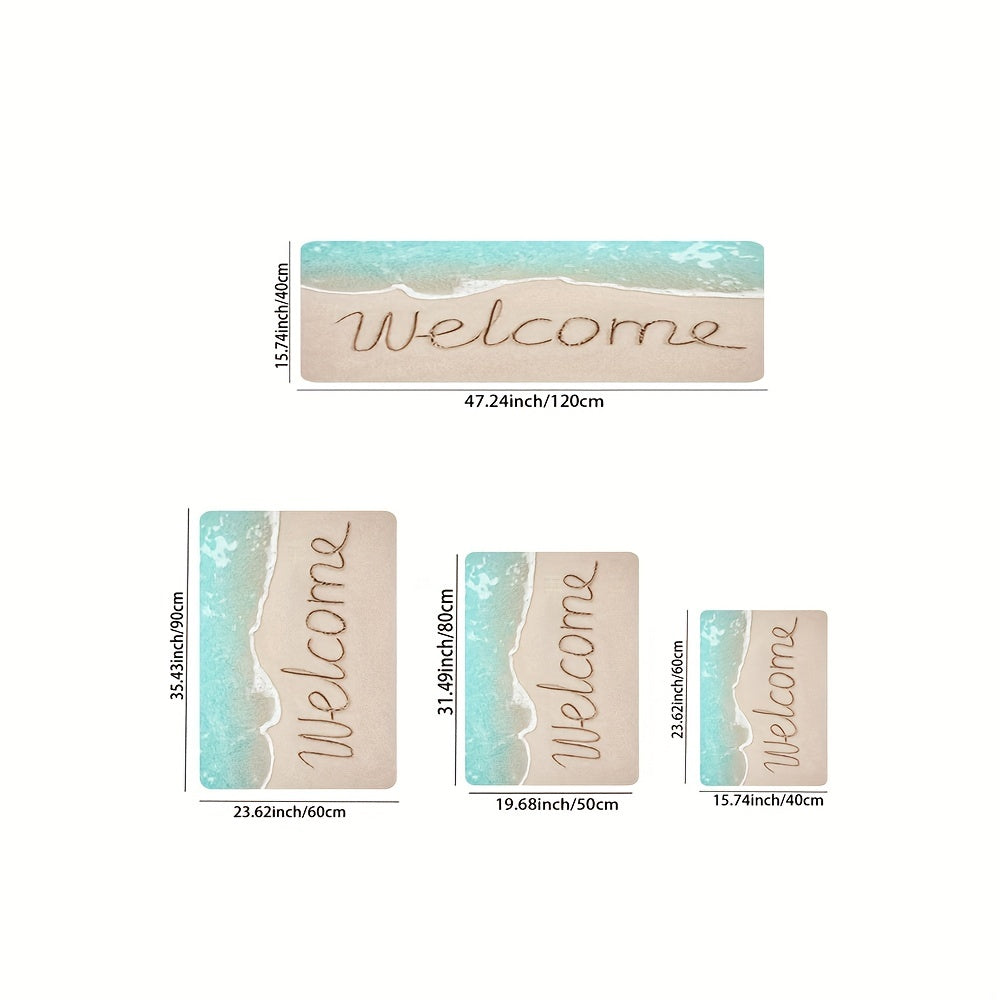 Durable Welcome Doormat Non-slip Indoor Outdoor Mat