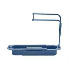 Retractable Drain Rack Punching Storage Rag Rack Hand Wash Pool Storage Rack