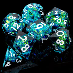 7pcs Spiked Sided Digital Dices Role Playing Game