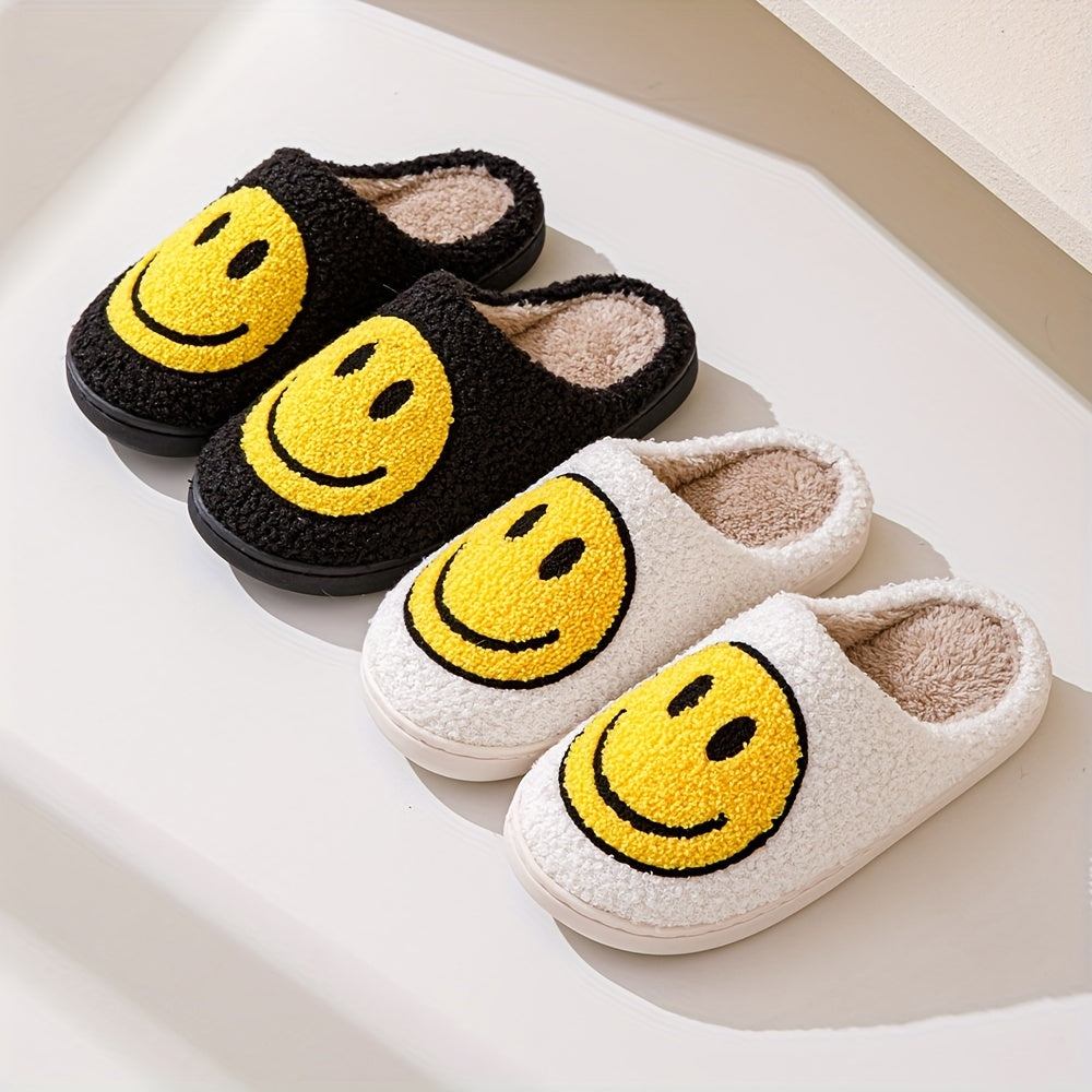 Cozy Smile House Slippers Men Winter Shoes