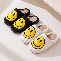 Cozy Smile House Slippers Men Winter Shoes