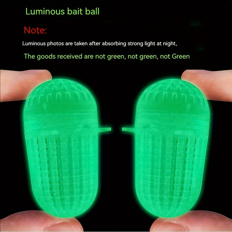 Luminous Bait Ball Earthworm/Shrimp Cage 20pcs