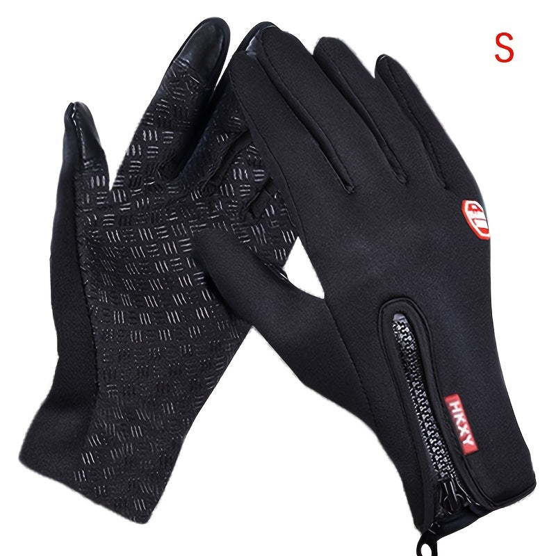 Waterproof Touch Screen Gloves Men Women Keep Hands Warm Dry Running Skiing
