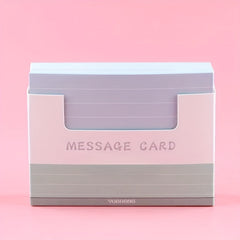 150pcs Detachable Message Paper Notebook Index Card Set School Supplies