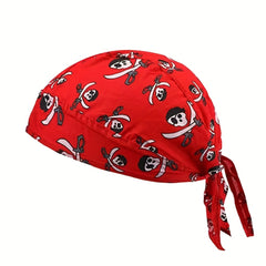 Pirate Hat Outdoor Riding Bandana Multicolor Ghost Head Series Headgear