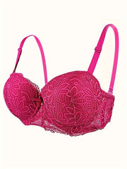 Lace Push Up Bra Comfy & Breathable Women's Lingerie