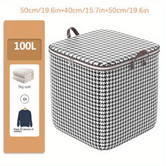 Non woven Quilt Storage Bag Zipper Organizer Bag