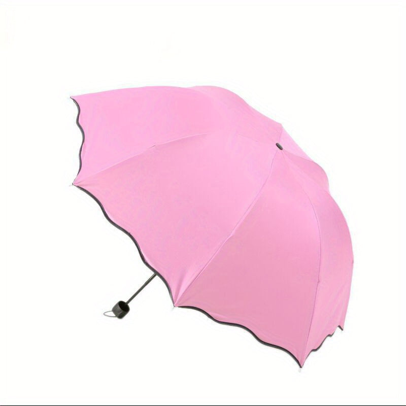 Water Blooming Umbrella Vinyl Sunscreen Umbrella