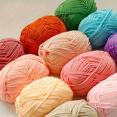 Milk Cotton Yarn for DIY Knitting/Crocheting 5ply