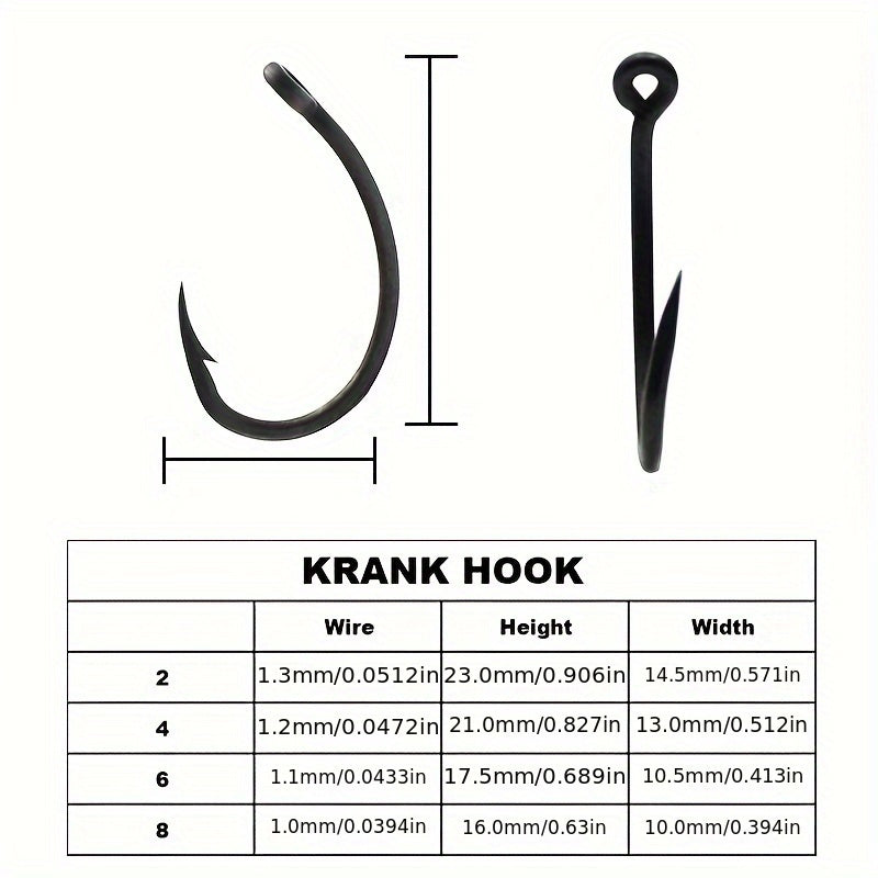 Carp Fishing Accessories Crank Hooks Bait Screws Hook Beads Crap Rig Tackle