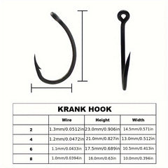 Carp Fishing Accessories Crank Hooks Bait Screws Hook Beads Crap Rig Tackle