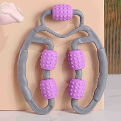 360 Rotating Ring Clip Massager Roller Handheld Massager