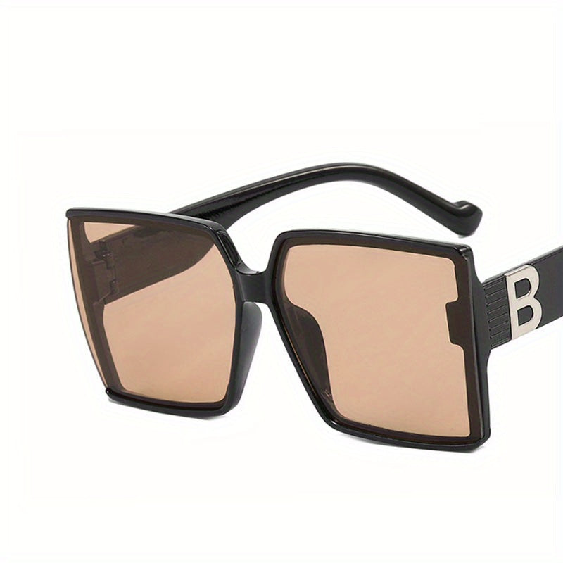 Large Square Sunglasses For Women Men UV400 Sun Shades