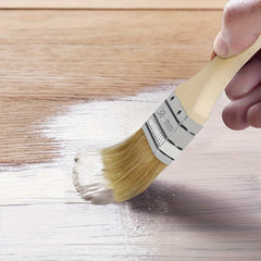 8pcs Wooden Handle Paint Brush BBQ Brush Industrial Brush