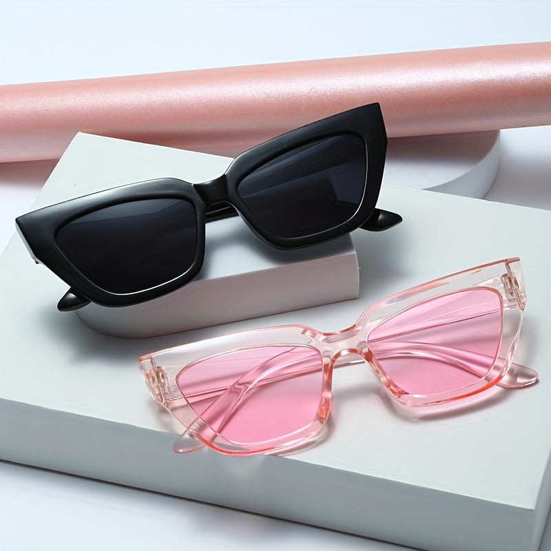 Cat Eye Sunglasses Mirror Lens Photo Booth Props Glasses UV400