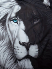 Men's Lion Graphic T-shirt 3D Digital Print Casual Tee