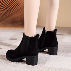 Women's Chunky Heel Ankle Boots & Shoes