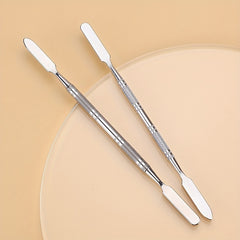 Stainless Steel Makeup Spatula Nail Art Stick Stirring Rod