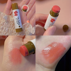 Fruit Flavored Lip Balm Moisturizing Lip Gloss Lightening Lip Lines