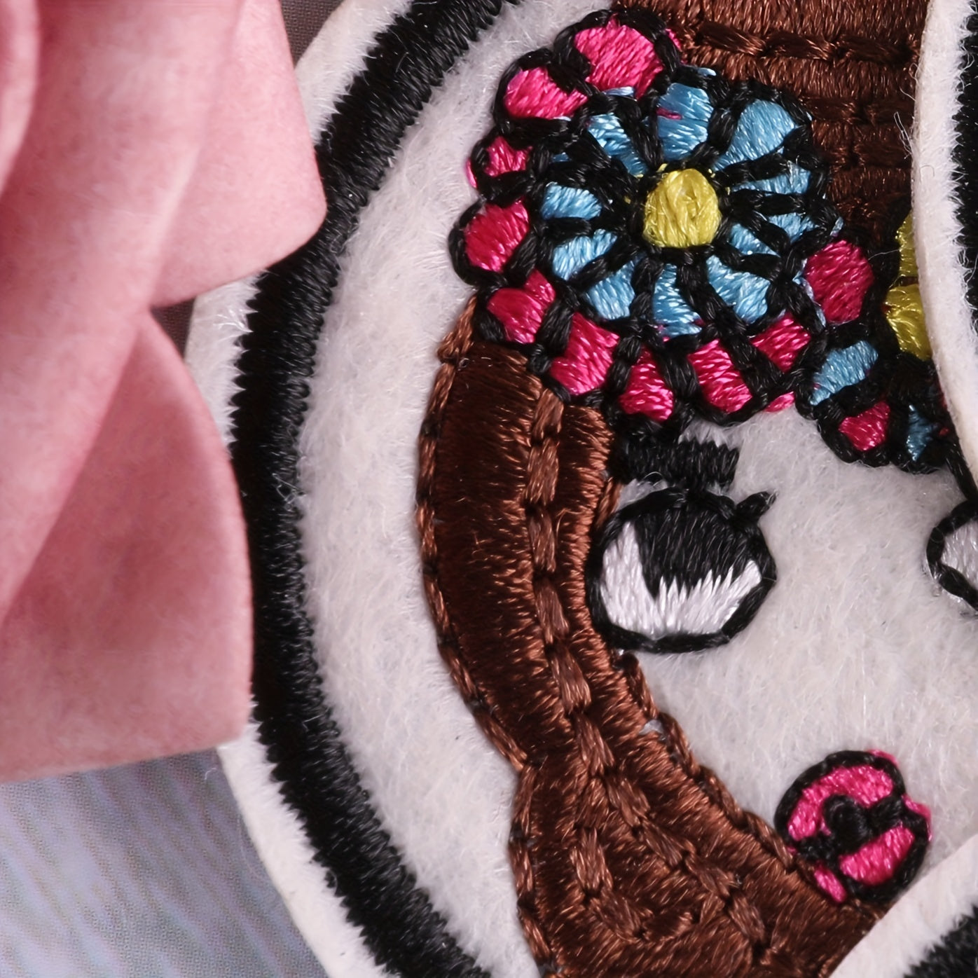 3pcs Embroidery Stroke Beauty Patches For Girls DIY Ironing
