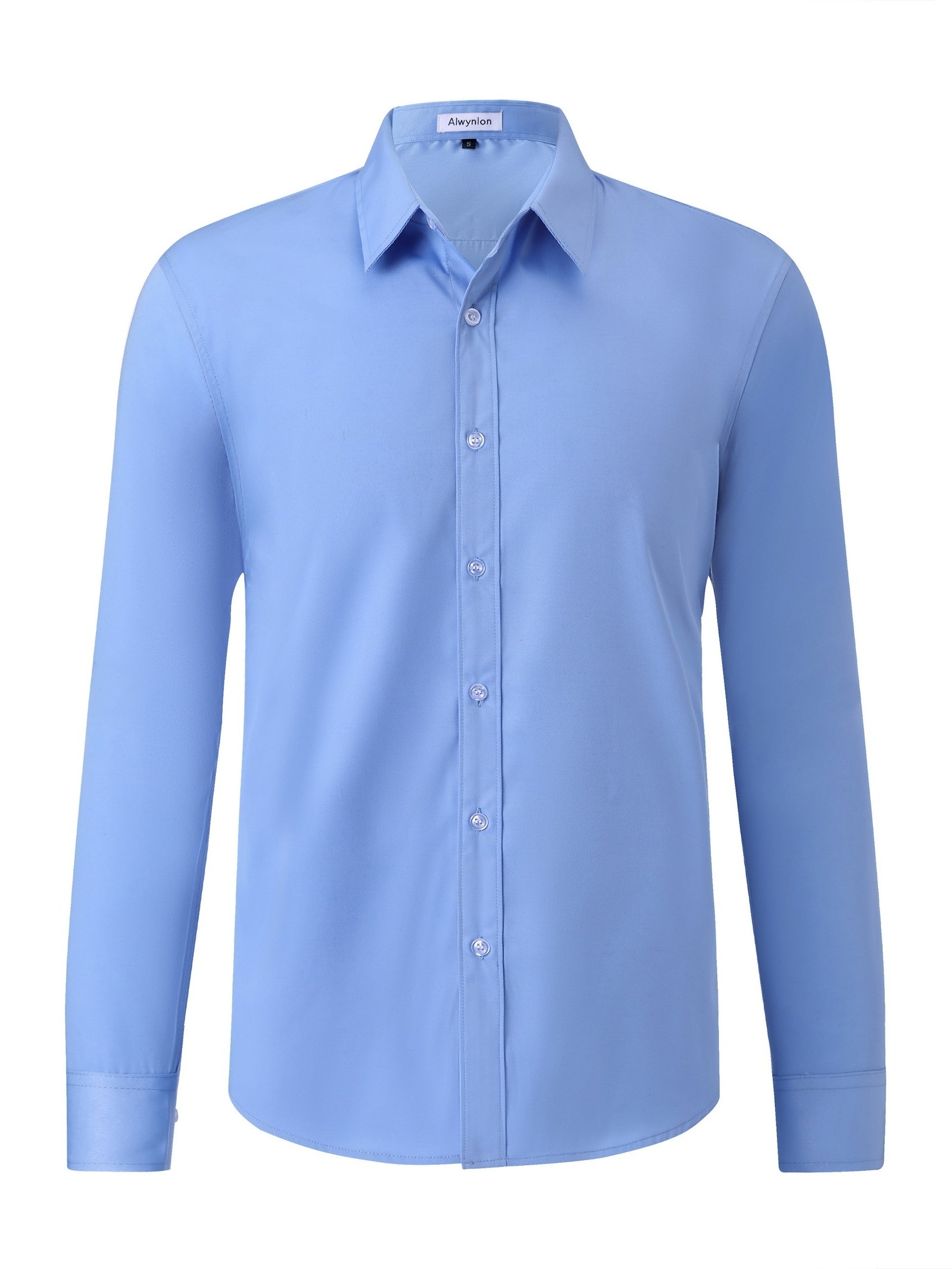 Men's Formal Button Up Shirt for Business Occasion