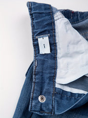 Girls' Flared Jeans With Bow Decor