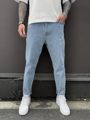 Men's Slim Fit Light Cotton Jeans