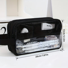 Large Capacity Pencil Case Handheld Pencil Case Stationery Case