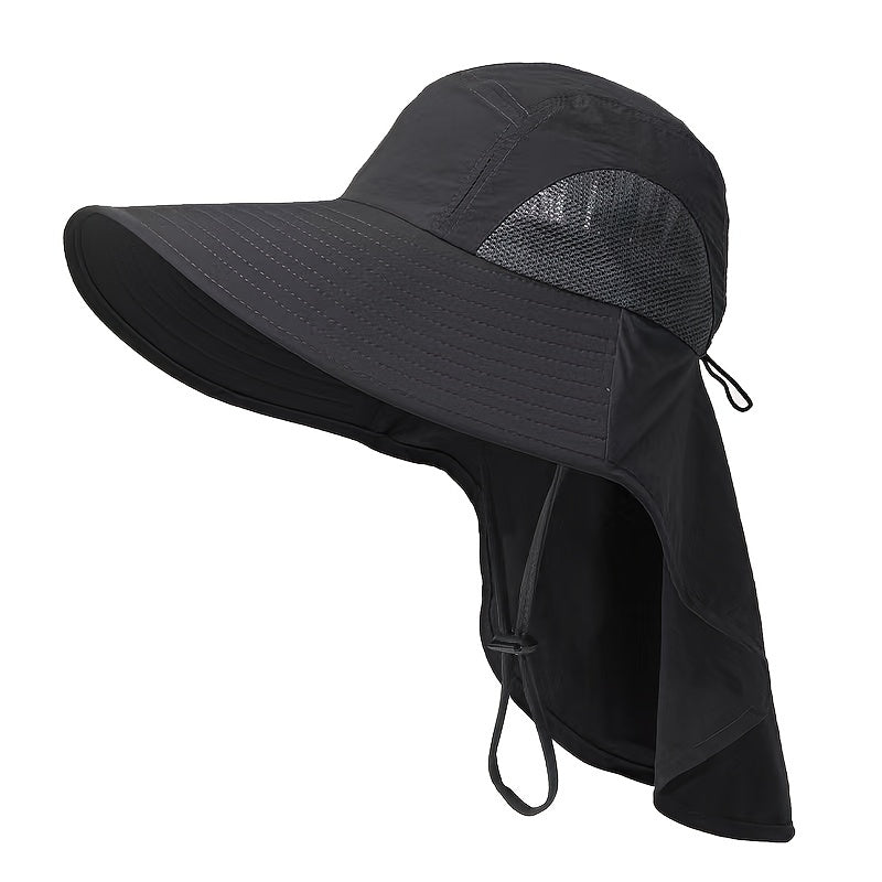 Mesh Breathable Sun Hat Unisex Casual Thin Bucket Hat UV Protection Boonie Hat