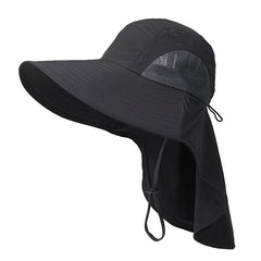 Mesh Breathable Sun Hat Unisex Casual Thin Bucket Hat UV Protection Boonie Hat