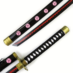 Anime Cosplay Sword Weapon Prop Samurai Wooden Sword Photography Props