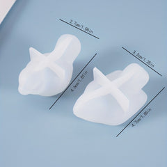 Bird Crystal Epoxy Resin Mold 3D Animal Pendant Set Silicone Mold