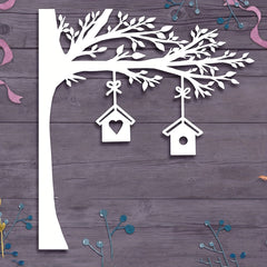 Tree Bird Nest Metal Cutting Dies Stencil For Card Decoration