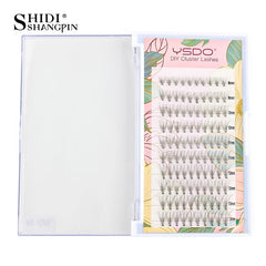 DIY Lash Extension Soft Clusters Wispy Lashes 100pcs C Curling 8-13mm