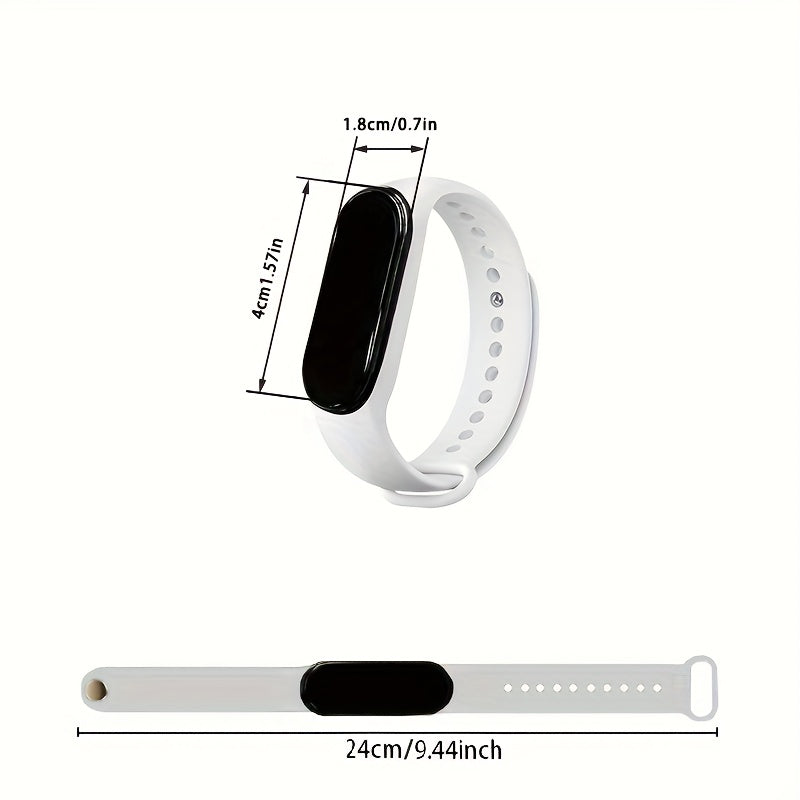 LED Wristband Athlete Display Digital Watch Youthful Sports Birthday Gift Unisex