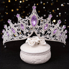 Rhinestone Crown Headband Wedding Bridal Hairband Party Tiara Decorations
