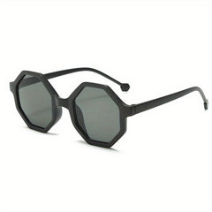 Girls Sweet Round Frame Sunglasses UV Protection Summer Sunglasses