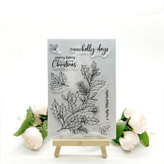 Christmas Stamp Painting Tool DIY Scrapbook Decoration Silicone