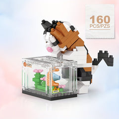 Animal Toy Building Block DIY Doll Set