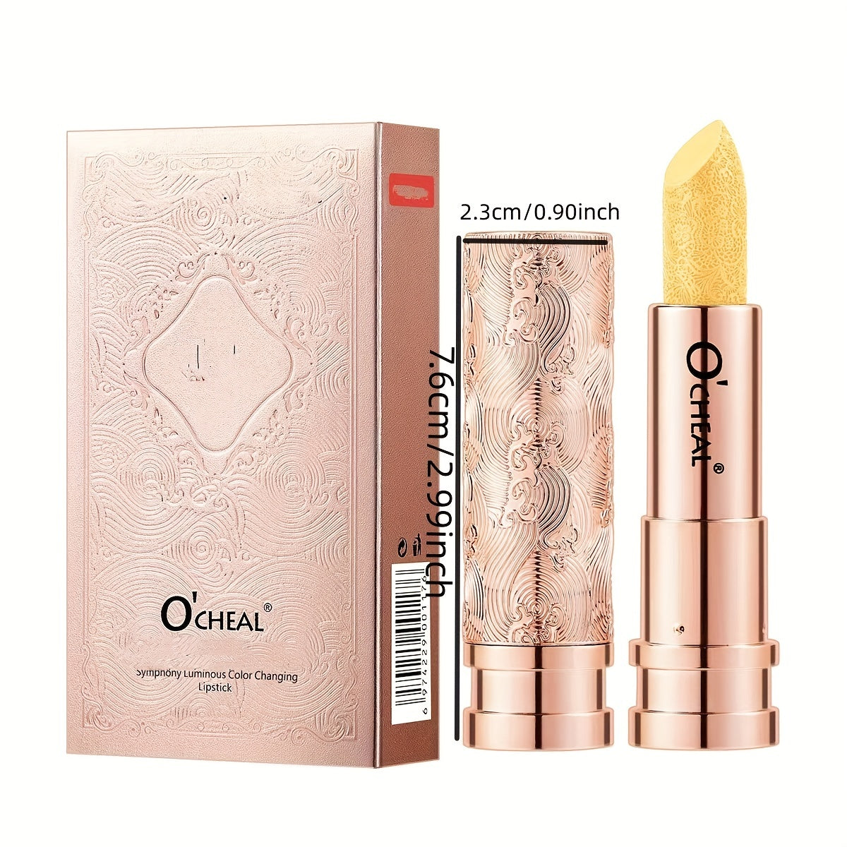 Carotene Moisturizing Hydrating Lip Balm Temperature Changing Lipstick