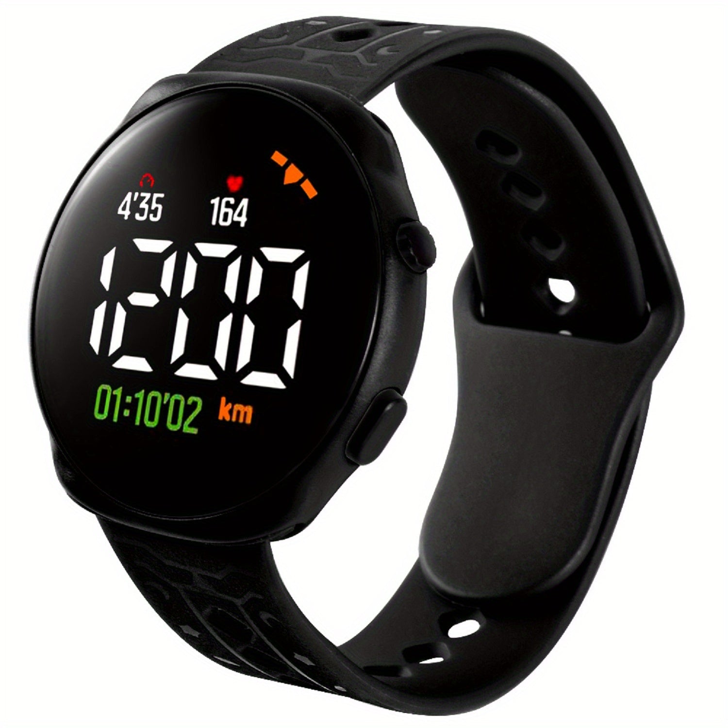 Sby Electronic Watch LED Screen Analog Digital Display Multicolor
