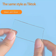 Transparent Reusable Double Sided Tape - Nanotraceless Sticker