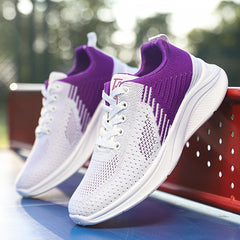 Women's Lace Up Sneakers Lightweight Running Shoes