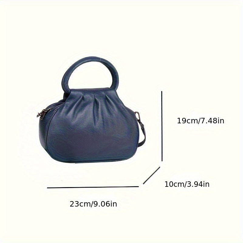 Women's Leather Handbag Deep Forest Green