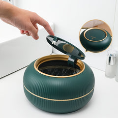 3L 9 5L Striped Trash Can for Living Room Office