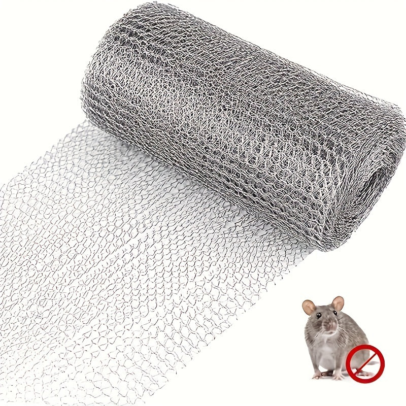 1pc 5 X 50ft Stainless Steel Wire Mesh Hole Filler Fabric