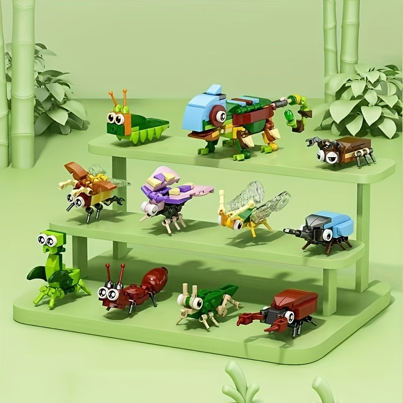 Insect Series Micro Blocks Toy Model Assembly Construction Desktop Gift