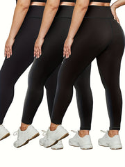 High Waist Butt Lifting Yoga Leggings Stretch Tight Pants Women's Activewear