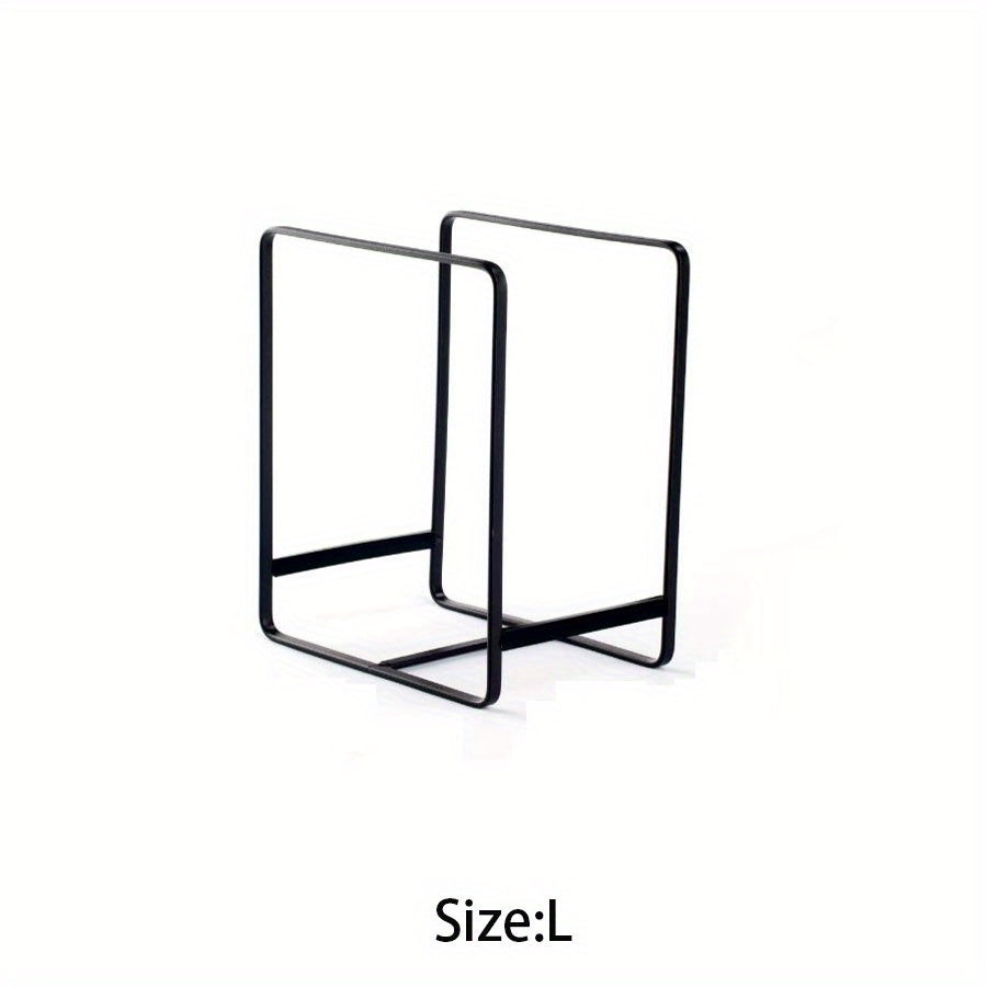 Home Plate Holder Vertical Cupboard Organizer Kitchen Counter Dish Organizer