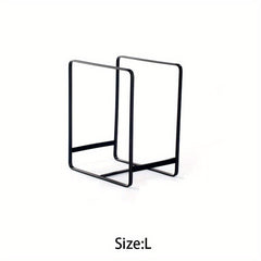 Home Plate Holder Vertical Cupboard Organizer Kitchen Counter Dish Organizer